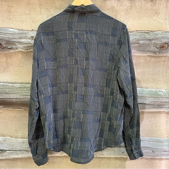 Vintage Epic New York Silk Button-down Blouse - Picture 3 of 7